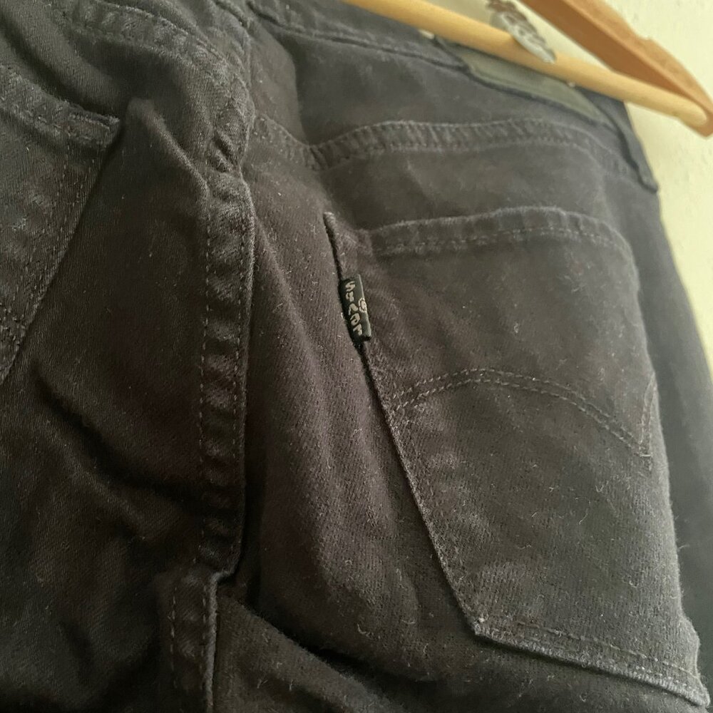Levi's 311 Shaping Skinny Jeans, Black, Size 27 - Picture 3 of 4